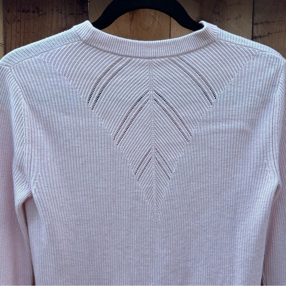 Lululemon Time To Restore Pink Cashlu Cashmere Blend
Sweater Lightweight  Size 2 - Picture 6 of 11